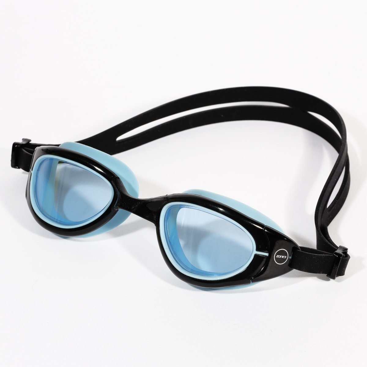 'Attack' Swim Goggles in Black & Blue - Paddle People