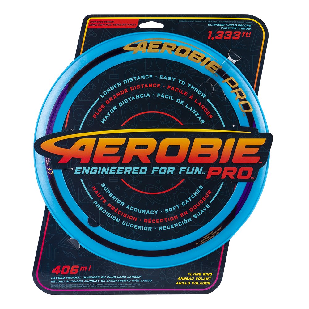 Blue Aerobie Pro Ring Flying Disk Frisbee 13" - Paddle People