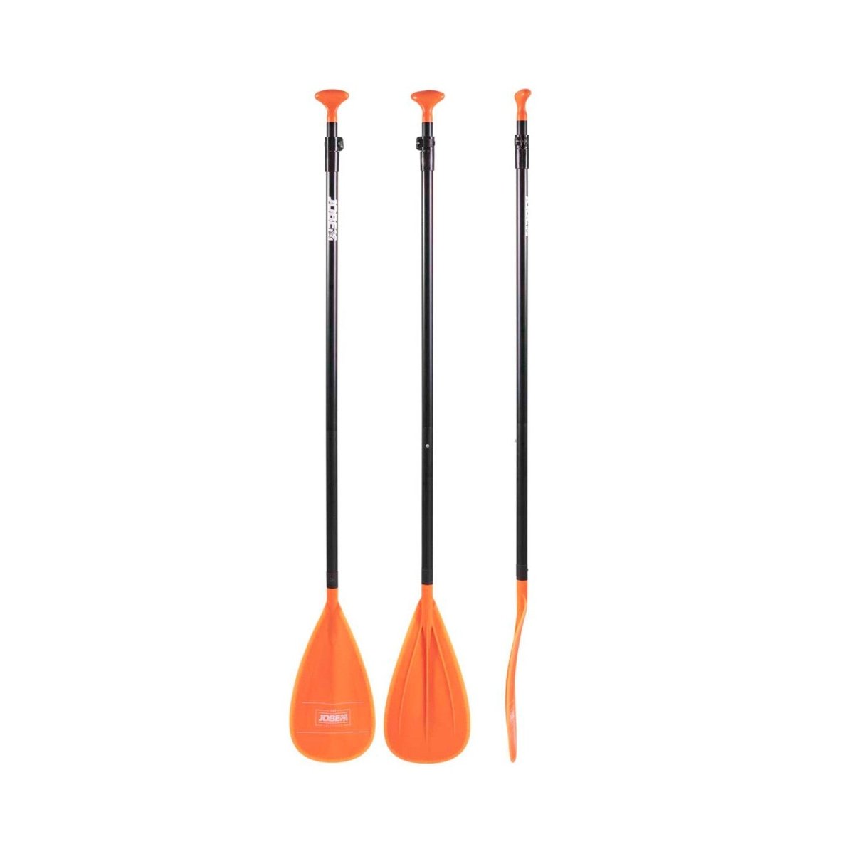 Jobe Fusion 3 Part Carbon-Fibreglass SUP Paddle in Orange - Paddle People