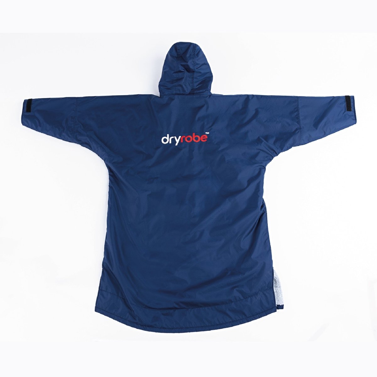 Long Sleeved dryrobe Advance in Navy Blue & Grey - Paddle People