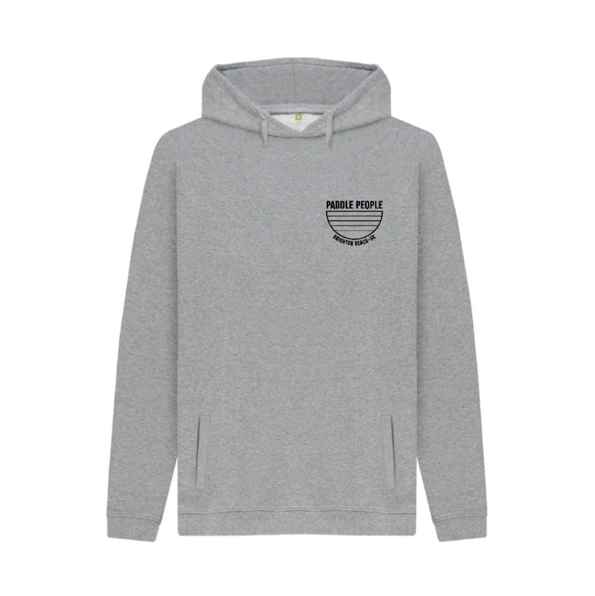 Paddle People Organic Cotton Pullover Hoodie in Grey - Paddle People