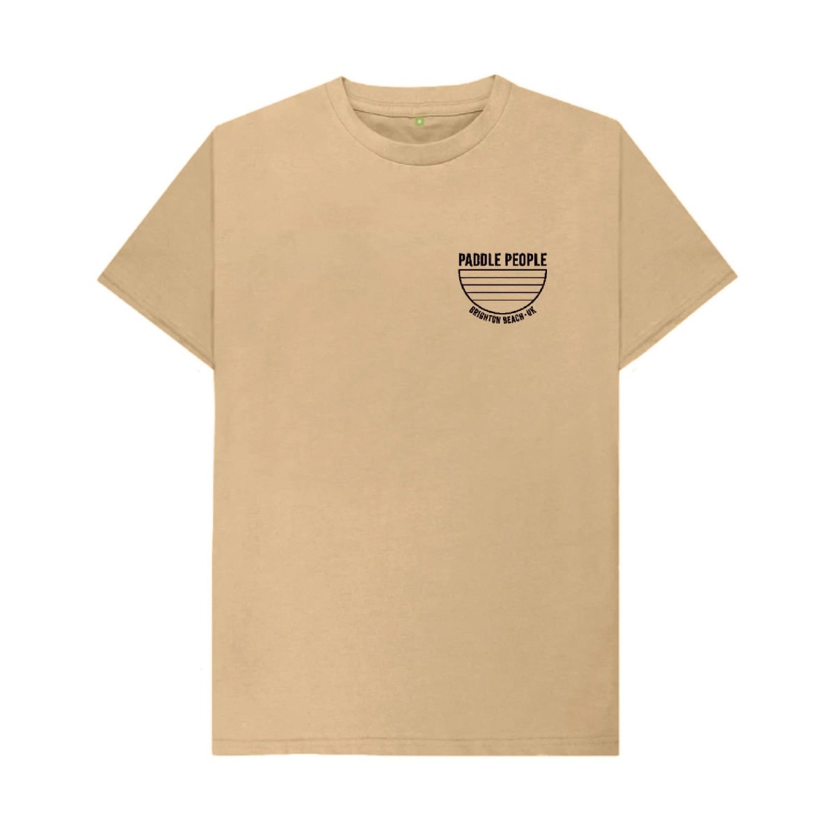 Paddle People Unisex Organic Cotton T-Shirt in Sand - Paddle People