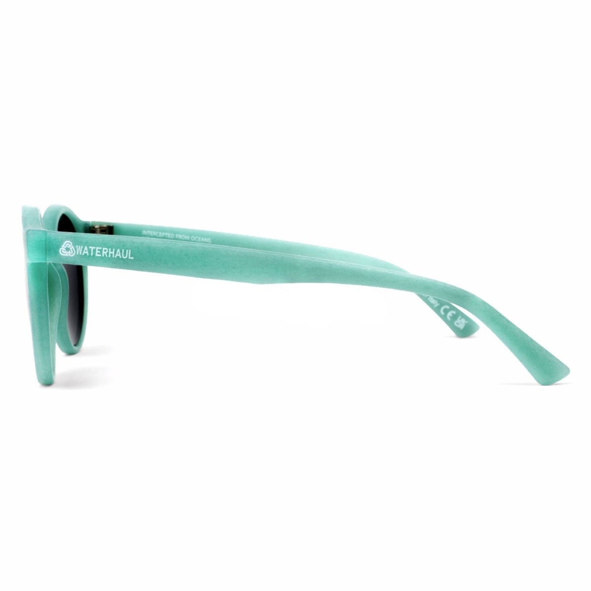 Waterhaul Recycled Harlyn Sunglasses in Aqua with Case - Unisex - Paddle People